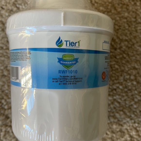 Samsung Comparable Refrigerator Water Filter Replacement By Tier1 RWF 1010 - Picture 3 of 3